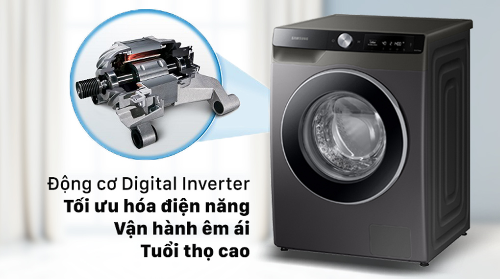 Máy giặt Samsung AI Inverter 10kg WW10T634DLX