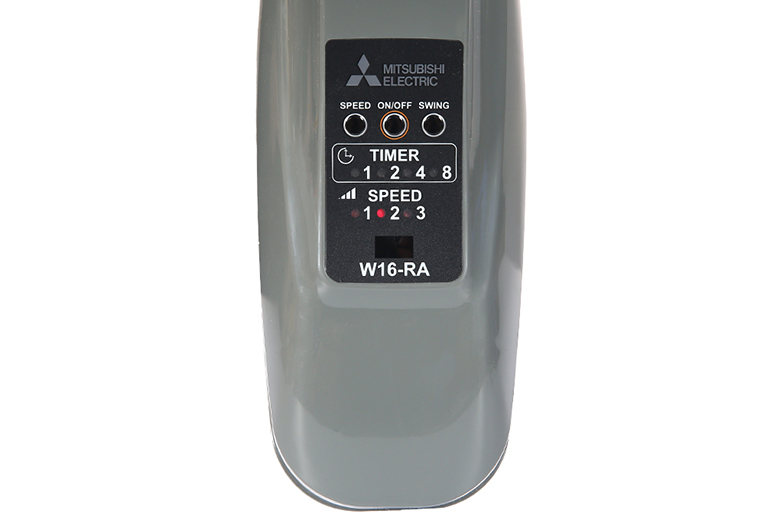 Quạt điện Mitsubishi W16-RA CY-GY mang đến 3 tốc độ tuỳ chỉnh phù hợp