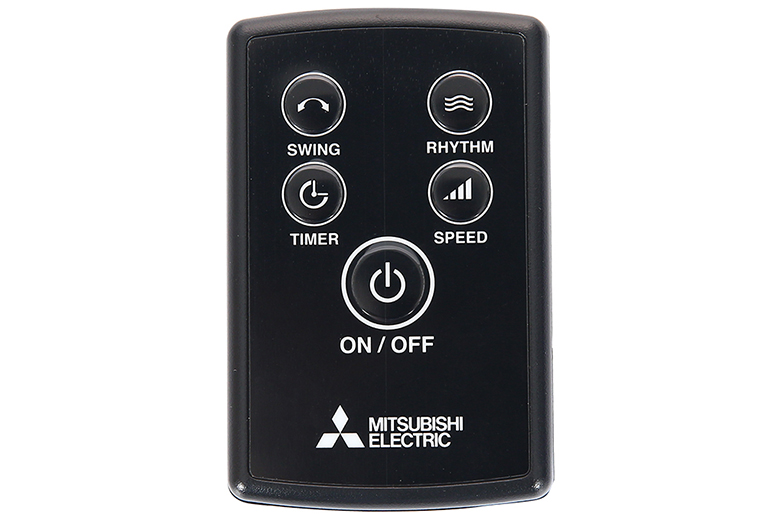 điều khiển từ xa-Quạt treo tường Mitsubishi W16-RA CY-GY Xám đậm