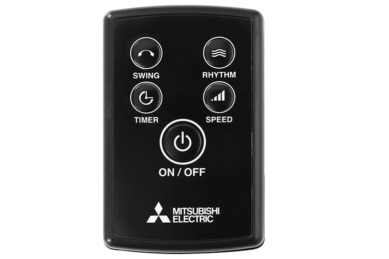 điều khiển từ xa-Quạt cây Mitsubishi LV16S-RA CY-RD Đỏ