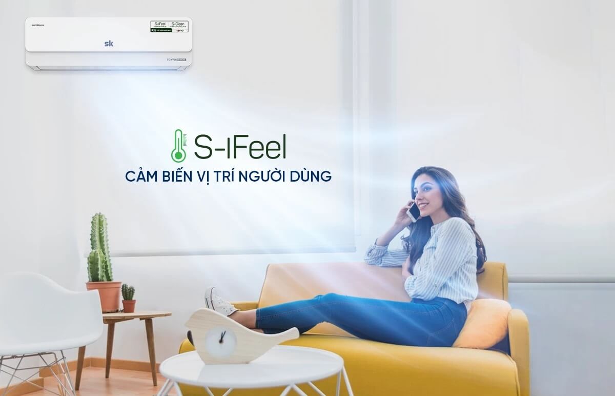 Điều hòa Sumikura làm mát ở vị trí đặt remote rất tốt Điều hòa Sumikura