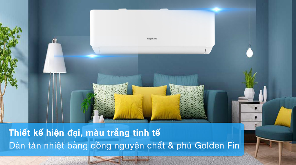 Điều hòa Nagakawa inverter 9000Btu 1 chiều NIS-C09R2T28 mới nhất 2023