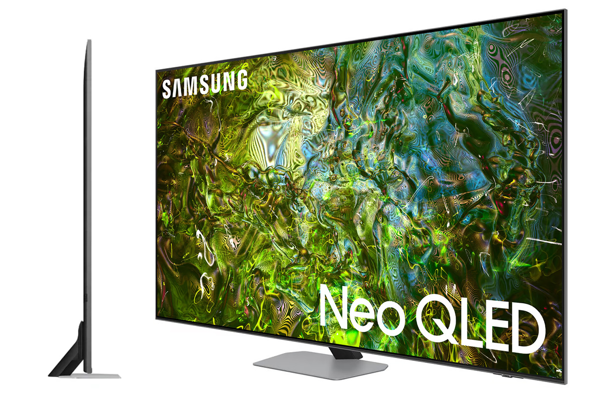 Thiết kế tổng thể tivi Samsung QA55QN90D