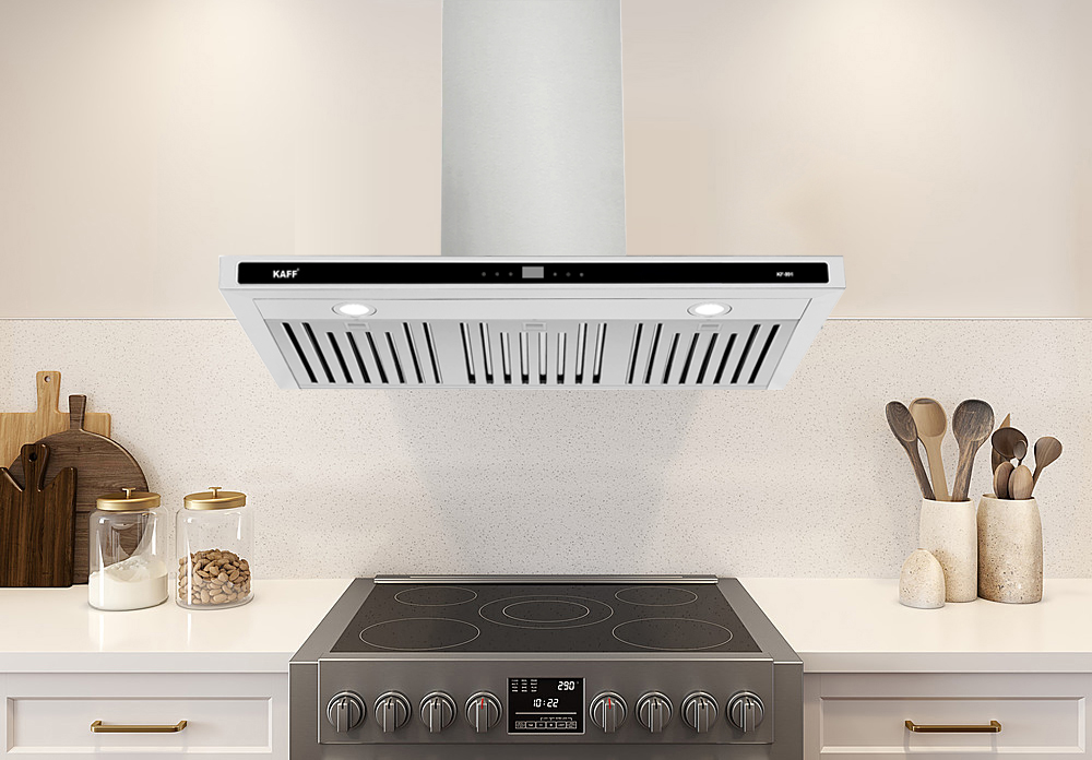 Phối cảnh - Máy hút mùi Kaff KF-991