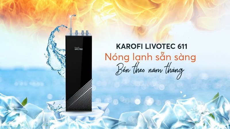 2. Chế độ lấy nước tiện lợi: Nóng – Lạnh – Lọc
