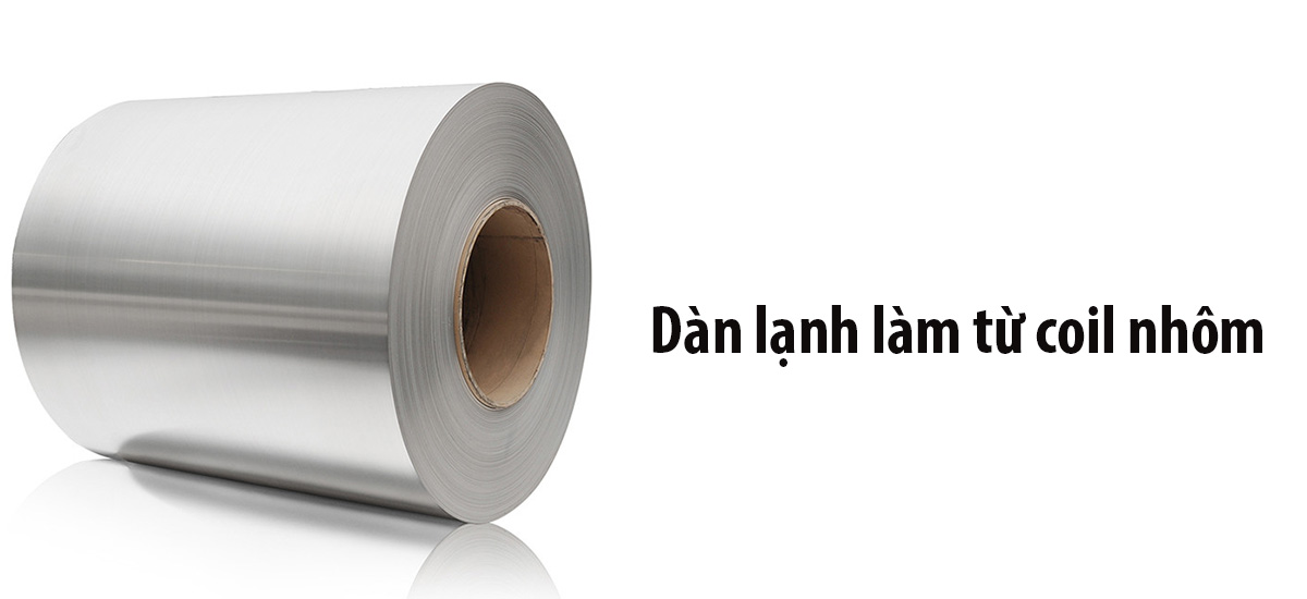Dàn lạnh làm từ tấm coil nhôm